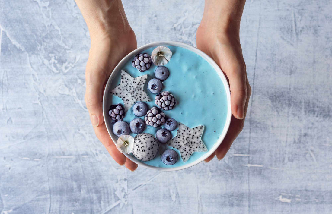 blue matcha